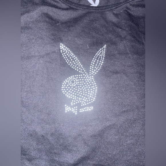 NWT Playboy Bunny Crop Top - Picture 3 of 4